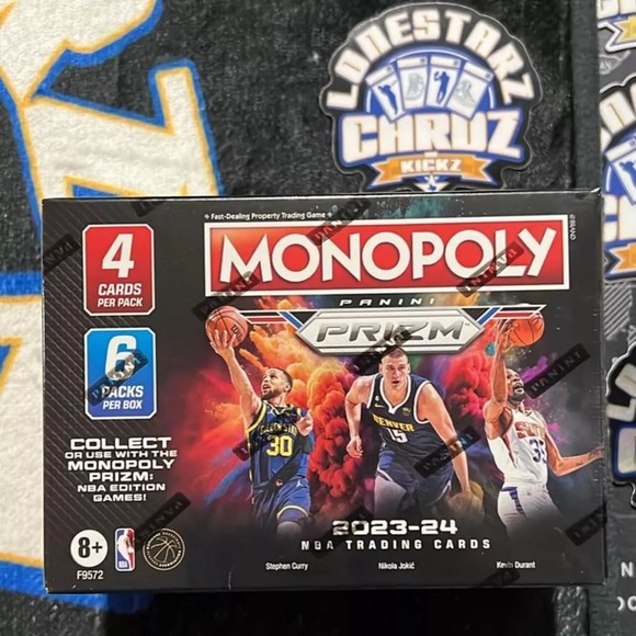 2023-24 Panini Monopoly Prizm NBA￼ Basketball Blaster Box Sealed New IN-HAND